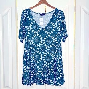 BNWT Lane Bryant short sleeve tunic